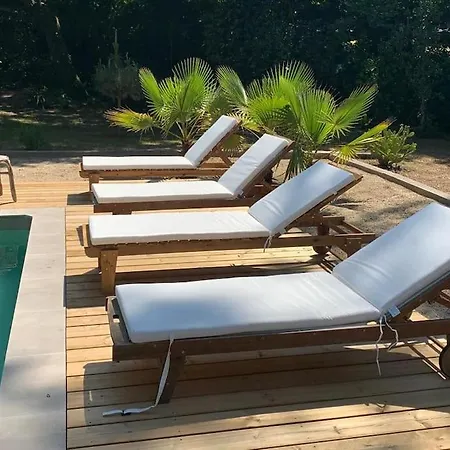 Villa Lumineuse Du Golf Avec Piscine Biscarrosse