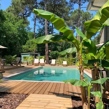 Lumineuse Du Golf Avec Piscine Villa Biscarrosse
